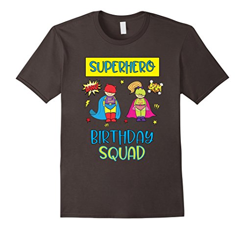Superhero Birthday Squad Shirt Superhero Party Costumes BB1