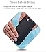 iPhone 7 Plus Case, iPhone 8 Plus Case, Genuine Leather Wallet Case with Detachable SlimCase, Feceir Luxury Series, Magnetic Closure, RFID Protection, 2-Way Stand, Gift Box (Black)