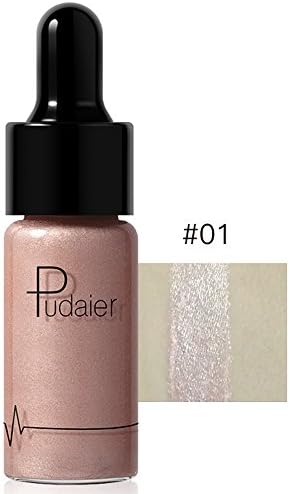 Cloud ROM 12 Colors Highlighter, Eyeshadow Palette, Cosmetics Eye Shadow Makeup Palette Matte Shimmer Concealer Face Glow Liquid Concealer Shimmer Face Glow Liquid Highlighter(A)