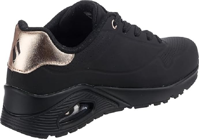 Uno Golden Air Scarpe da Ginnastica da Donna, Taupe Durabuck/Silver Trim, 39 EU — foto 6 di 6