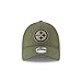 New Era Mens NFL 2018 Salute to Service 9Twenty Strapback Hat (Pittsburgh Steelers)