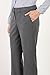 Maryclan Career Women's Dress Pants Little Boot Cut (Medium, Charcoal)