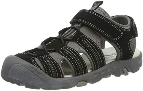 Lurchi Boys’ Vento Closed Toe Sandals, (Black 21), 5.5 UK
