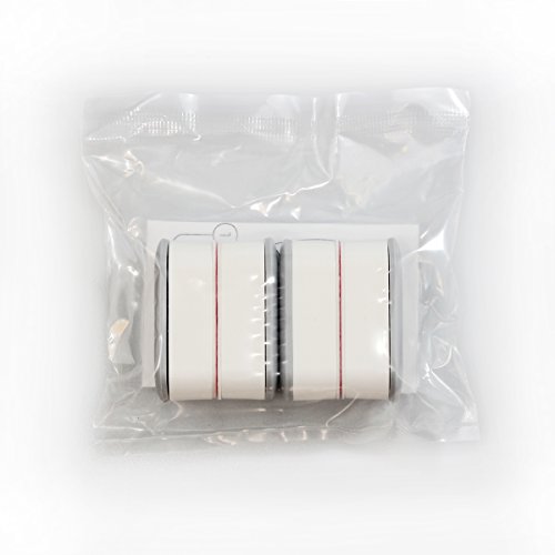 LUXE Bidet 4 piece Universal Toilet Seat Bumper Kit, comes with Strong