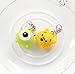 ZOEAST Cute One Eye Alien Mike Monsters Inc Chain Hanging Dust Plug 3.5mm Phone Headphone Jack Earphone Cap Ear Cap Dust Plug Charm iPhone 4 4S 5 5S SE 6 6S Plus Huawei Samsung IPad iPod (Green Mike)