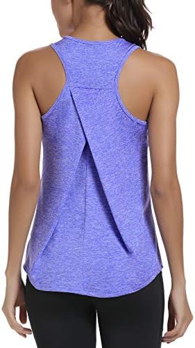 Workout Tank Tops for Women Gym Exercise Athletic Yoga Tops Racerback Sports Shirts