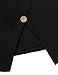 Vivilli Women's Short Sleeve Split Hemline Casual T-Shirt Blouse Tops with Buttons