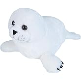 Wild Republic Harp Seal Pup Plush, Stuffed Animal, Plush Toy, Gifts for Kids, Cuddlekins 12 Inches