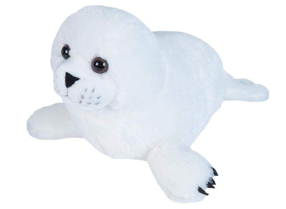Wild Republic Harp Seal Pup Plush Soft Toy, Cuddlekins Cuddly Toys, Gifts for Kids 30 cm