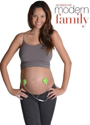 Bellybuds Baby-Bump Sound System with 10 pairs of Adhesives, Deluxe Size: Deluxe + 8 Pairs of Adhesive Model: V4-BBO-10 (Newborn, Child, Infant)