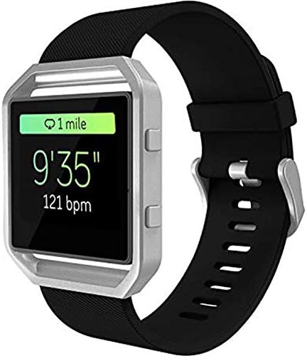 For Fitbit Blaze Bands Kingaccソフトアクセサリー交換バンドfitbit Blaze Withメタルバックルフィットネスリストバンドストラップレディースメンズlarge Smallブラック ホワイト グレー ブルー パープル ローズ レッド グリーン Duanemultimarcas Com Br