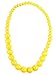 Forum Novelties Party Supplies 76705 Big Pearls Necklace, Standard, Yellow