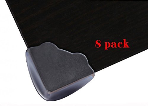 Clear Corner Guards Edge Bumper Protector Caring Childproofing 8 Pieces Value Pack Cute Frog Shape