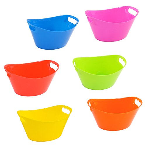 Small Plastic Tubs. Sterilite 16428012 6 Quart/5.7 Liter Storage Box