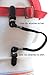 Andevan Hat Clip / Retainer / Holder / Cord (Pack of 3) (Black)