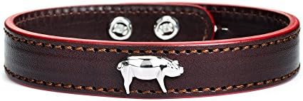 Thick Cuts Pig Bracelet (8, sterling-silver)