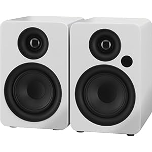 IMG STAGELINE SOUND-4BT/WS actieve 2-weg stereo luidsprekerboxsysteem wit