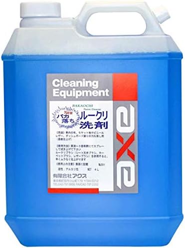 Amazon 車内専用 洗剤 布地 天井 マットなど如何なる場所にも使用可能 バカ落ちルークリ洗剤 4l 2倍希釈 分量倍です ルーム クリーナー 内装洗浄剤 車内用洗剤 車 バイク
