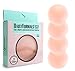 DaisyFormals Thin Pasties - Reusable Adhesive Silicone Nipple Covers for Women(2 Pairs Round)