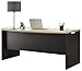 Ameriwood Home Pursuit Executive Desk, Natural/Gray
