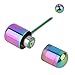 Vibrating Tongue Ring Stainless Steel Body Jewelry Piercing Barbell 1 Piece