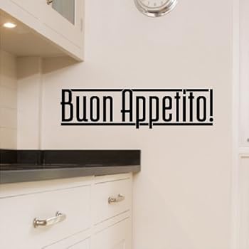 Amazon Com Eye Candy Signs Buon Appetito Italian Kitchen Wall