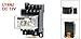 uxcell 35mm DIN Rail DC 12V Coil 4PDT 14P LY4NJ General Purpose Power Relay with Base, Black