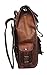 DHK 24'' Genuine Leather Vintage Handmade Casual Women Cross body Messenger Laptop Work Backpack Travel Rucksack