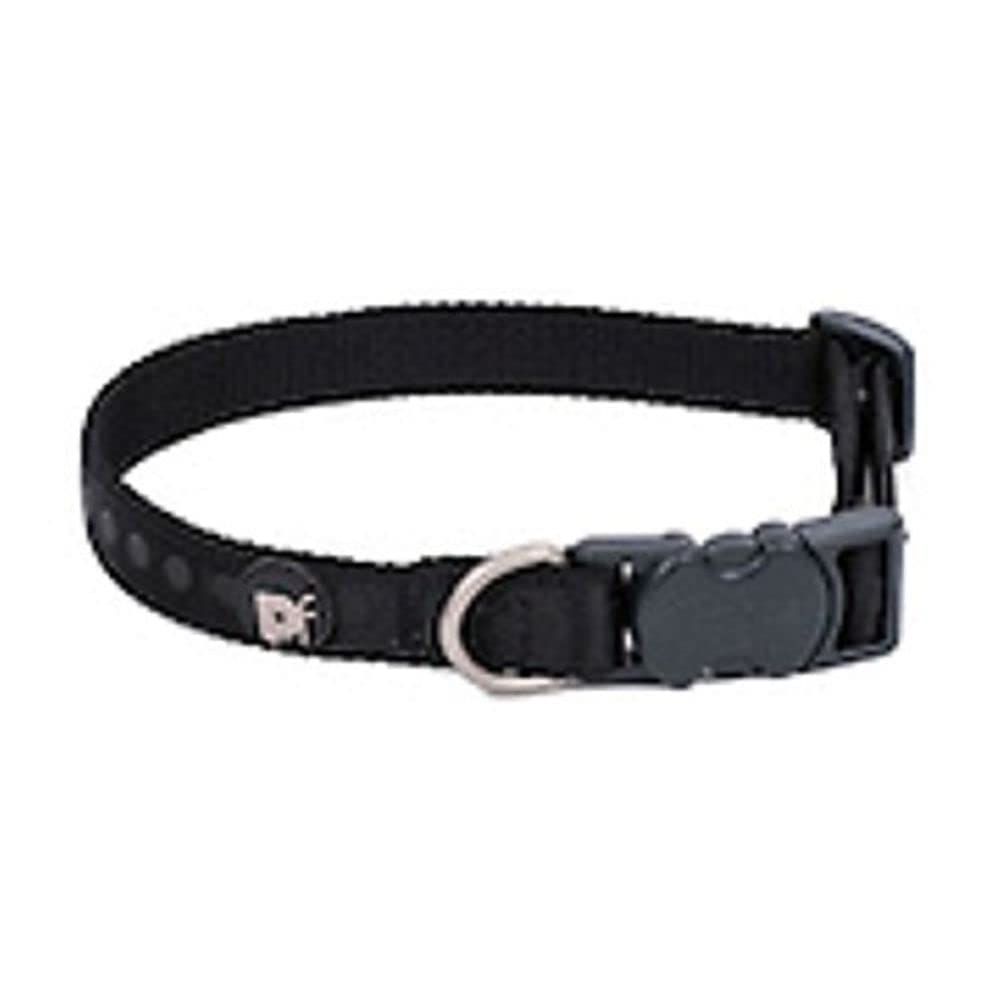 Petface Tonal Dots Print Dog Collar, Small, Black