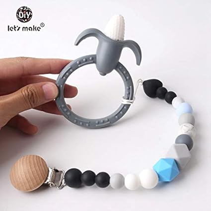 banana teething ring