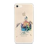 iPhone 7 Case,iPhone 8 Case,Soft Protective Skin Thin Slim Fit Clear Amusing Design Back Cover for iPhone 7 / iPhone 8 4.7 inch,Colorful Animal