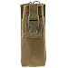 KENMAX Waterproof Tactical Military Police Hunting Walkie Talkie 600D Molle Radio Kettle Pouch Bag(Khaki)