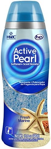 House and Beauty Care Active Pearls Fabric Softener &amp; Scent Booster, Fresh Marine, 16.9 Ounce