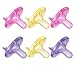Philips Avent Soothie Pacifier, 0-3 Months, Pink/Purple/Yellow - 6 Pack primary