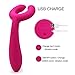 G-Spot Rabbit Waterproof Rechargeable Dildo Vibrator Adult Sex Toys - Adorime Silicone Clitoris Vagina Penis Stimulator Massager Sex Things for Men, Women and Couples