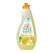 Sun & Earth Concentrated Liquid Dish Soap, Plant-Based, Derived from Natural Ingredients, Citrus Zest (24 Fl Oz)