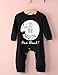 Baby Girls Boys Long Sleeve Romper Jumpsuit One-pieces to the Moon Outfits 0-24M