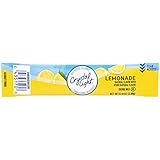 Crystal Light Sugar Free Lemonade Powdered Drink Mix, Caffeine Free, 0.14 oz Packet pack of 12 cartons with 10 each