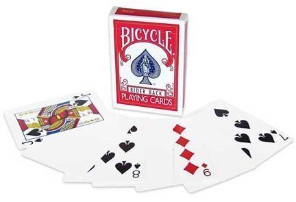 Bicycle Blank Back Normal Face Deck by Magic Makers