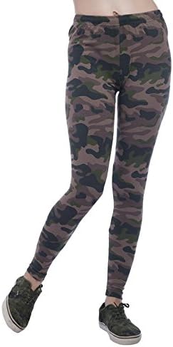 Clifton Women's Army Printed Ankle Length Leggings