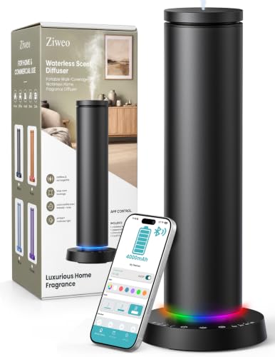 Ziweo Cordless Waterless Diffuser 2000sq ft