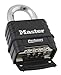 Master Lock-1178 Combination Padlock, Bottom, Black/Silver