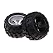 B Blesiya 4X Durable Tires Rubber Tyres Wheel Hex Rim for WLtoys A979 A979-01 RC Cars