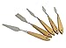CONDA Palette Knife Painting TOOLS Metal Knives Wood Handle (5 Piece)
