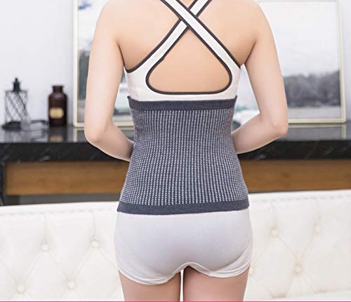 Old Men Women Elastic Thermal Arthritis Rheumatism Kidney Lumbar Binder Warmer Belt Winter Fall Cozy Warm Knitted Waistband Stomach Abdominal Brace Guard Wrap Back Support Band