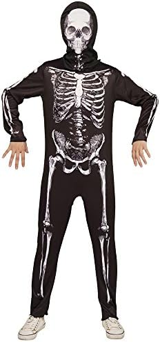 flatwhite Kid's Skeleton Halloween Costume