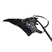 xcoser Plague Doctor Mask Props Halloween Steampunk Costume PU Leather Black
