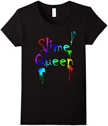 Womens Slime Queen Shirt Large Black