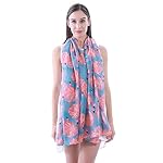 Lina & Lily Flamingo Print Women's Lightweight Scarf Lina & Lily Flamingo Print Women's Lightweight Scarf