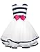 Girls Stripe Dresses Sleeveless Summer Casual Tutu Tulle Dress for Toddler Girl Size 4 5 T
